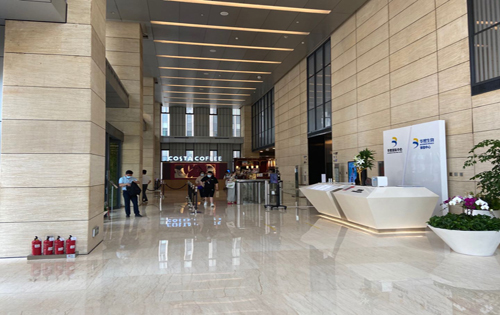 华熙国际中心大堂 